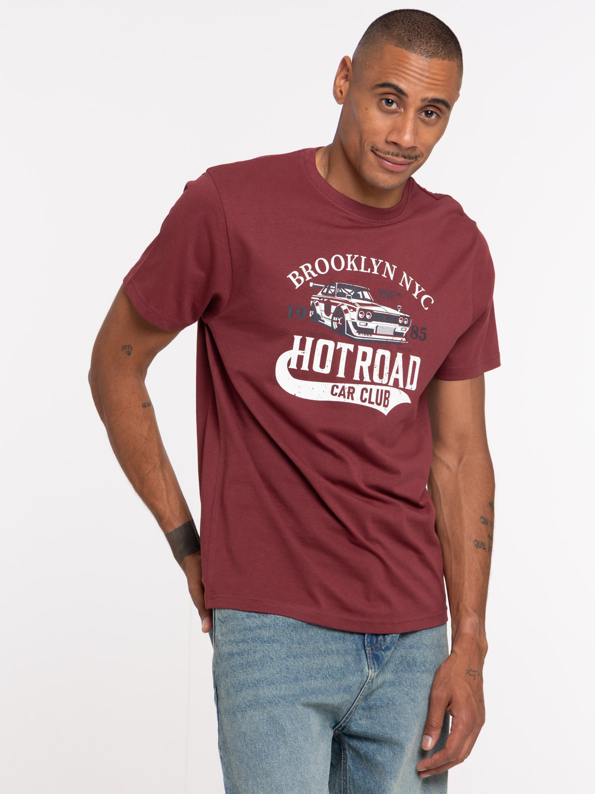 T-shirt imprimé voiture homme T-shirt imprimé voiture homme