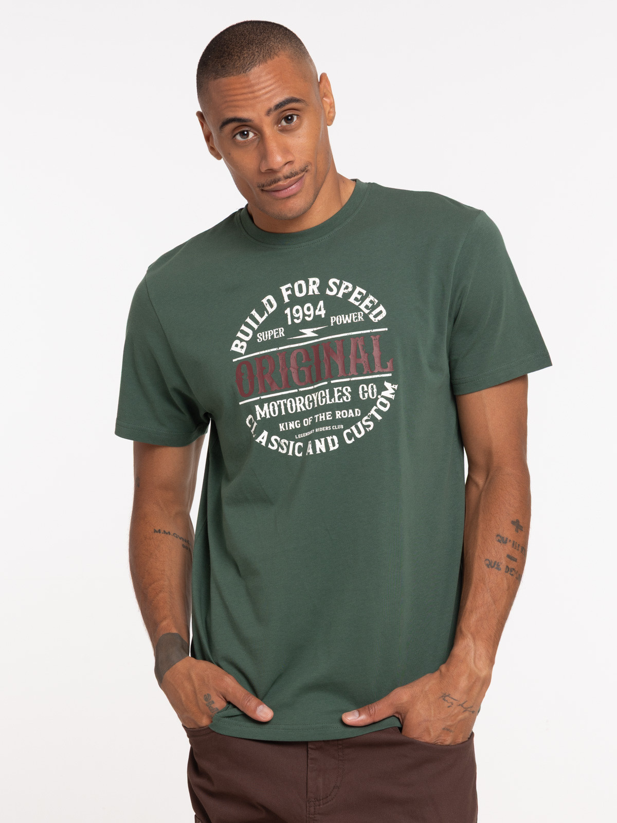 T-shirt imprimé motorcycles homme T-shirt imprimé motorcycles homme