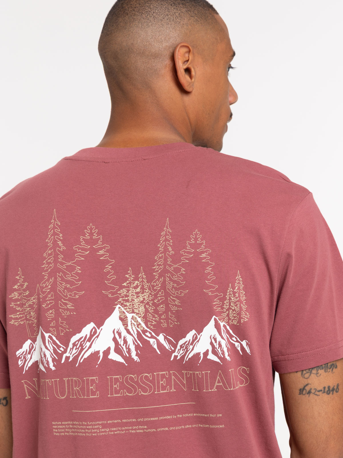 Tee-shirt imprimé dos et devant homme Tee-shirt imprimé dos et devant homme