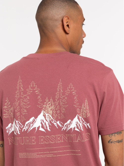 Tee-shirt imprimé dos et...