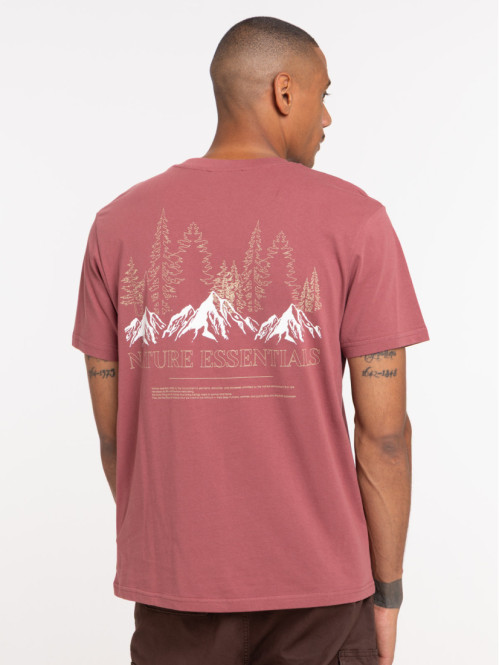 Tee-shirt imprimé dos et...