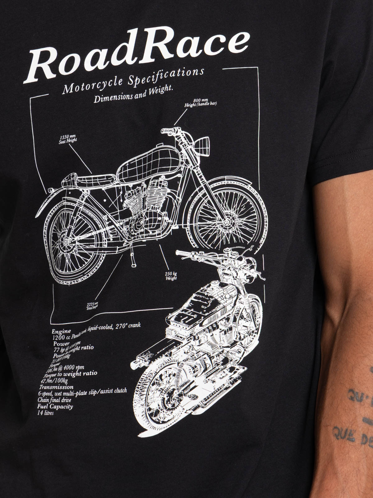 T-shirt imprimé Road Race homme T-shirt imprimé Road Race homme