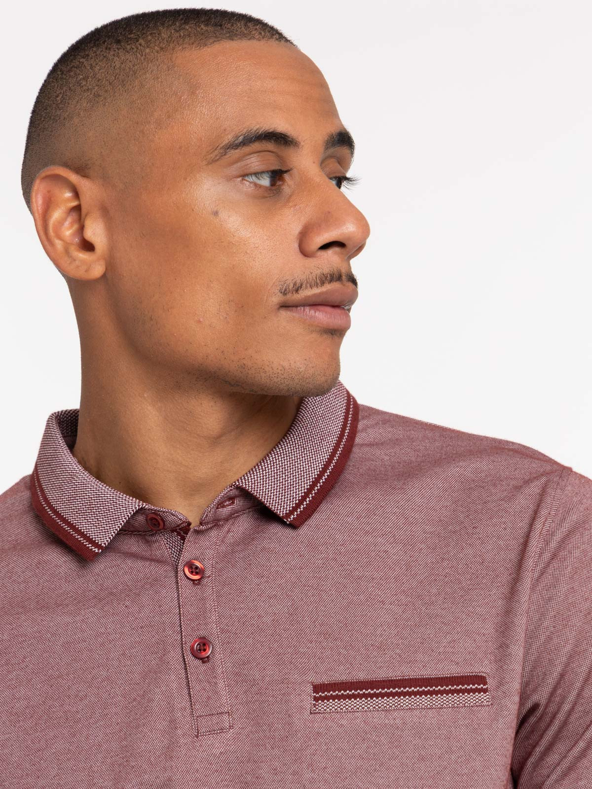 Polo manches courtes wine homme Polo manches courtes wine homme