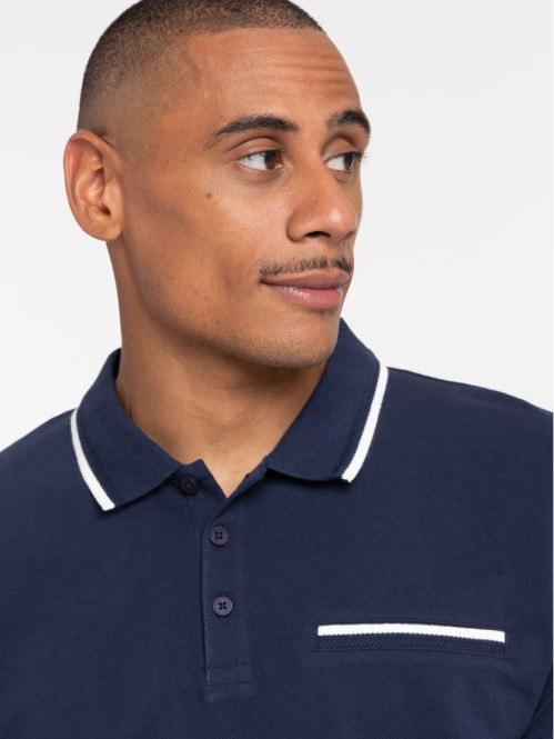 Polo homme avec fausse...