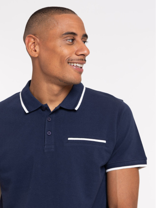 Polo homme avec fausse...