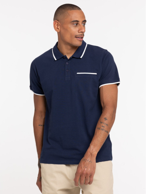 Polo homme avec fausse...