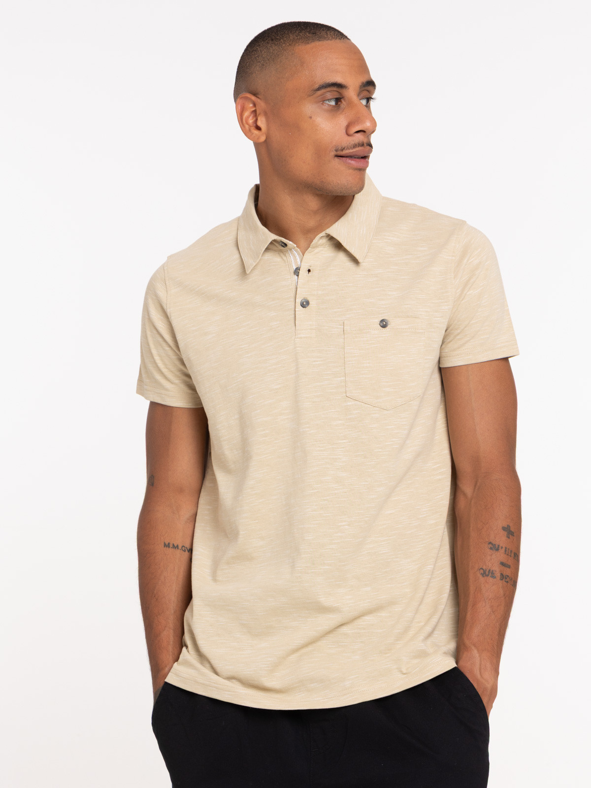 Polo coloris désert homme Polo coloris désert homme