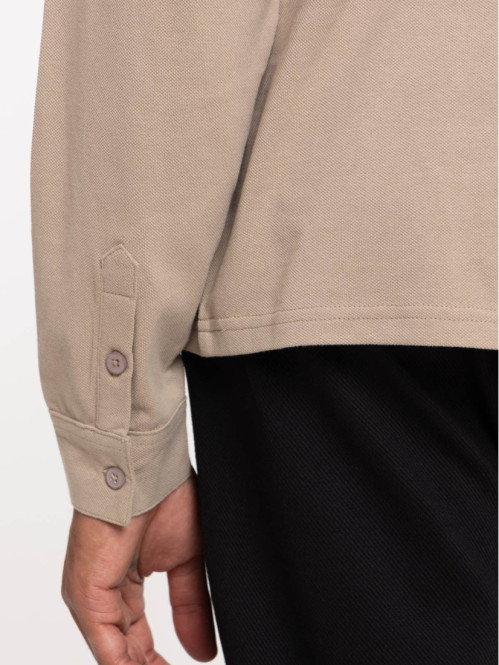 Polo homme manches longues