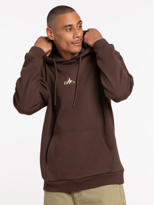 Sweat capuche motif devant...