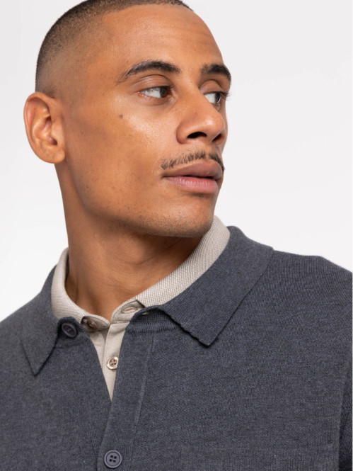 Gilet homme gris anthracite...