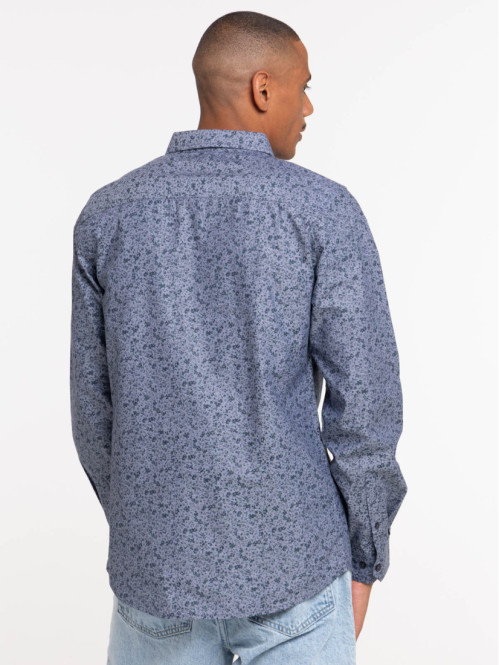 Chemise fleurie col...
