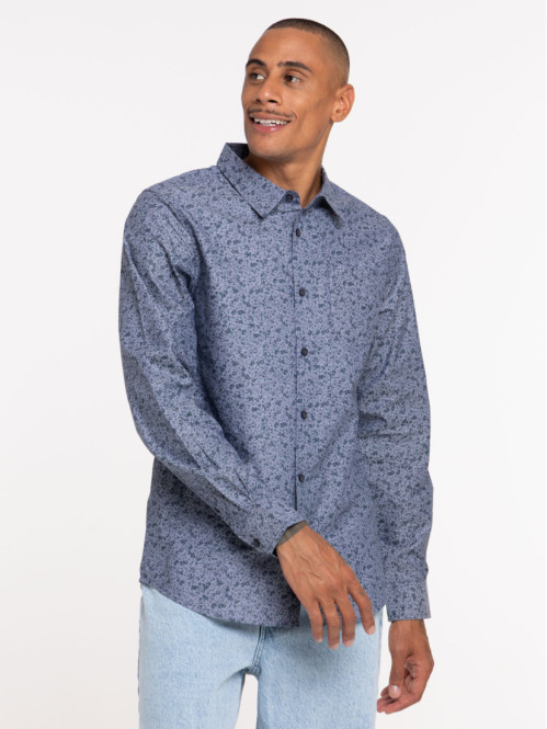 Chemise fleurie col...