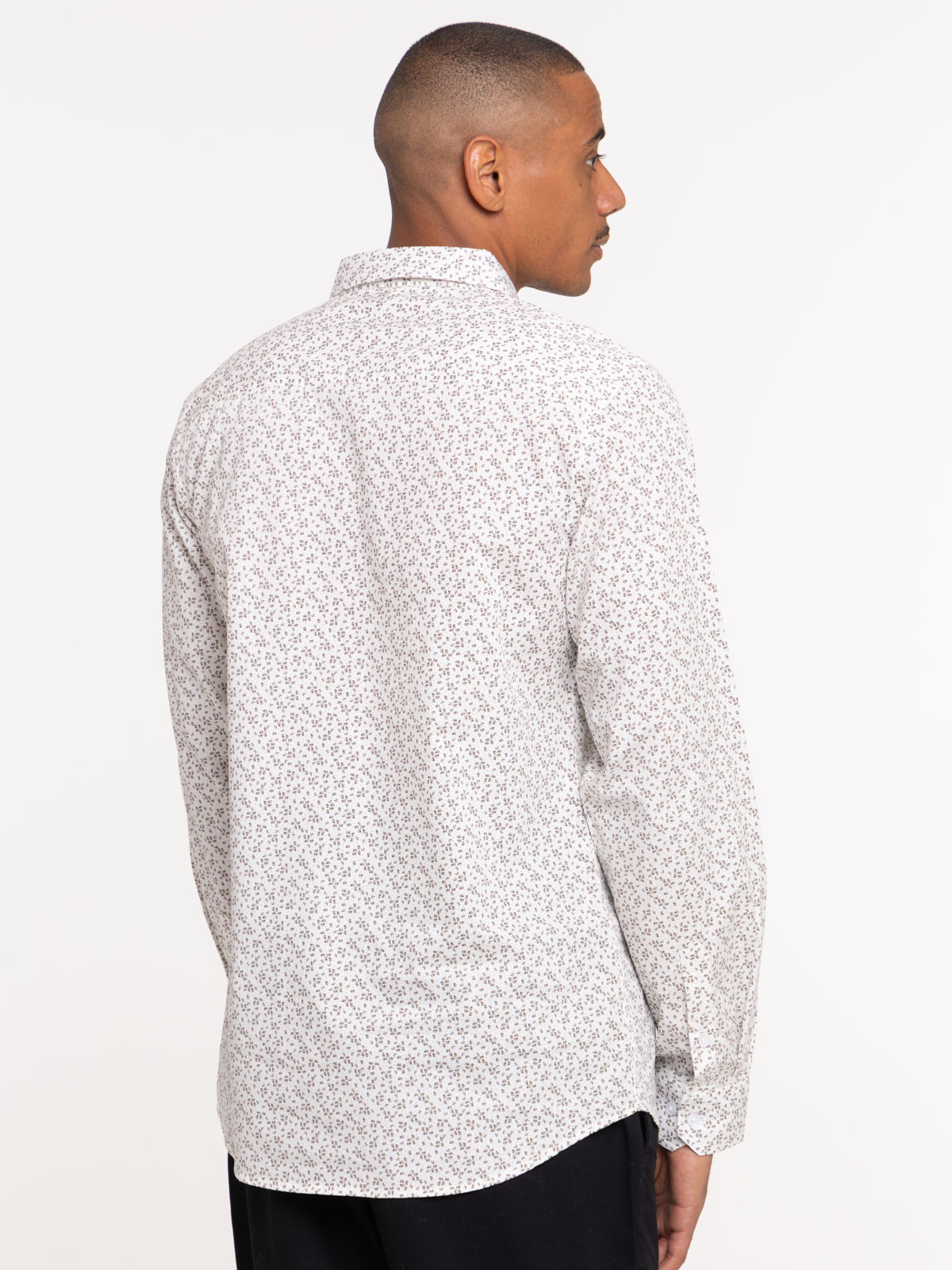 Chemise homme imprimé fleuri