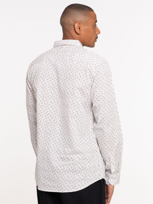 Chemise homme imprimé fleuri