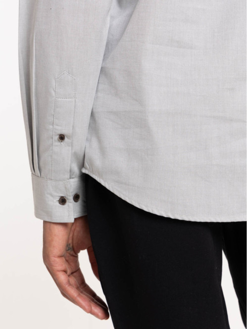 Chemise grise manches...