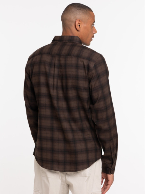 Chemise à carreaux homme