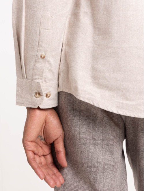 Chemise unie manches...