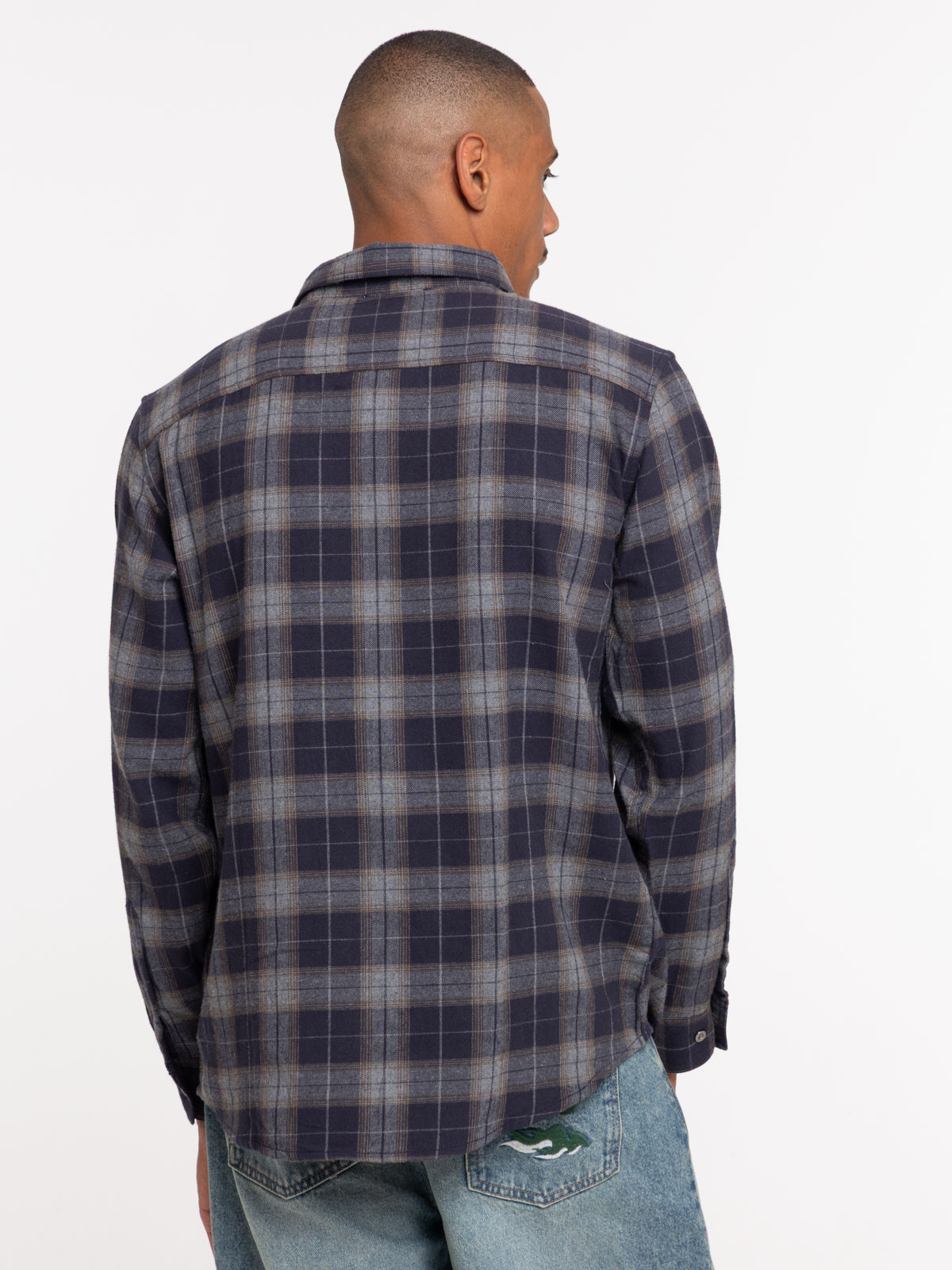 Chemise à carreaux homme