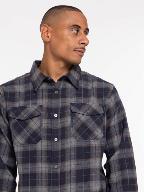 Chemise à carreaux homme
