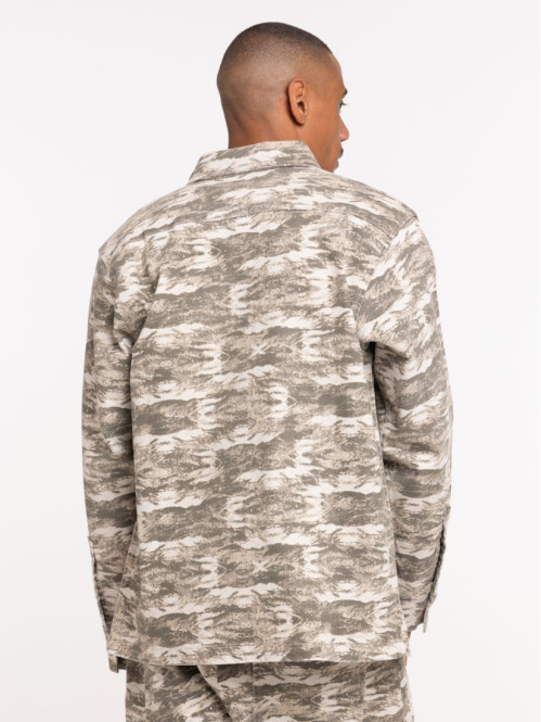 Surchemise camouflage homme