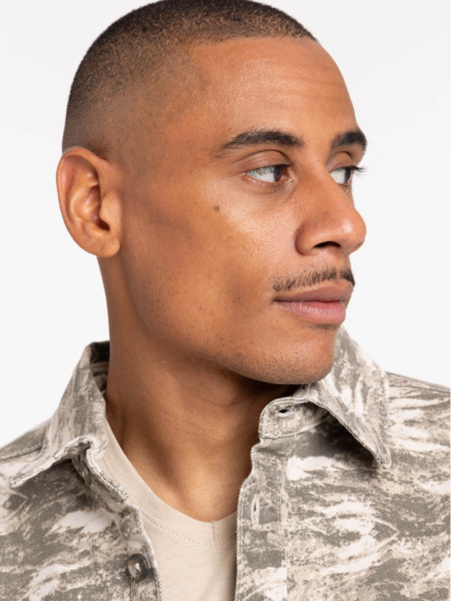 Surchemise camouflage homme
