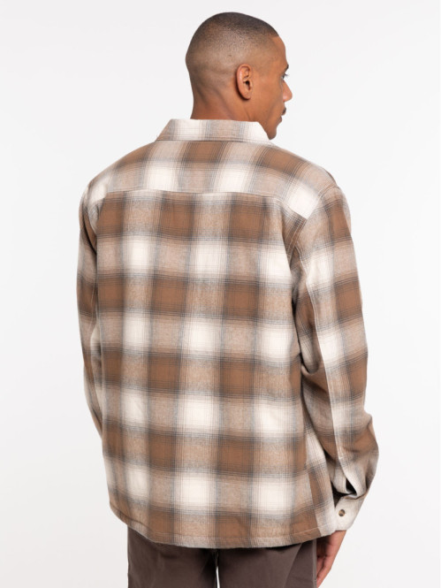 Surchemise à carreaux homme