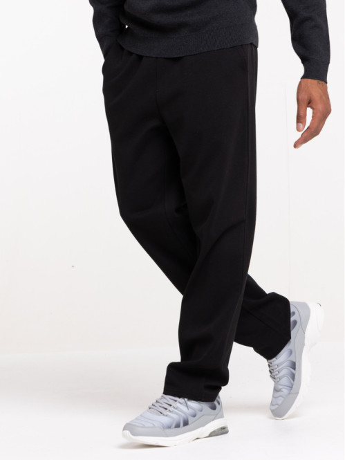 Pantalon coloris noir homme