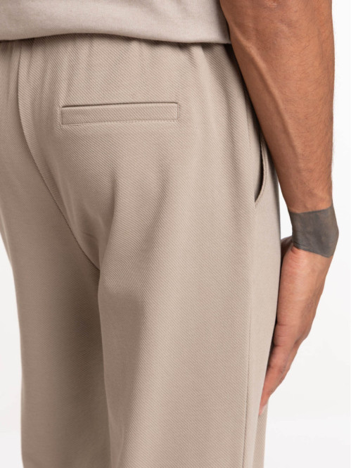 Pantalon ville taupe homme