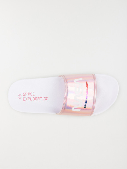 Claquette Nasa rose femme (36-41) Claquette Nasa rose femme (36-41)