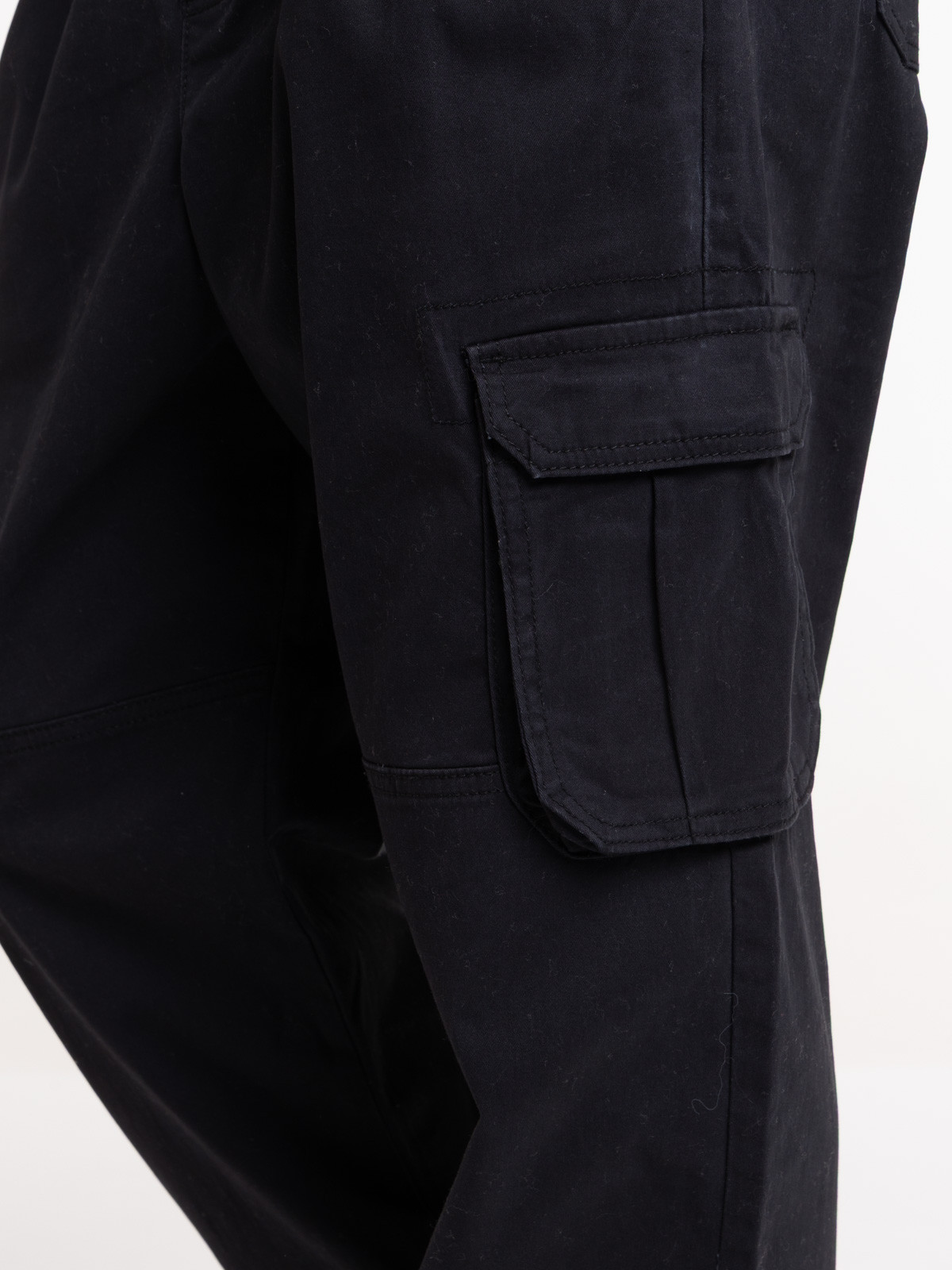 Pantalon cargo coloris noir homme Pantalon cargo coloris noir homme