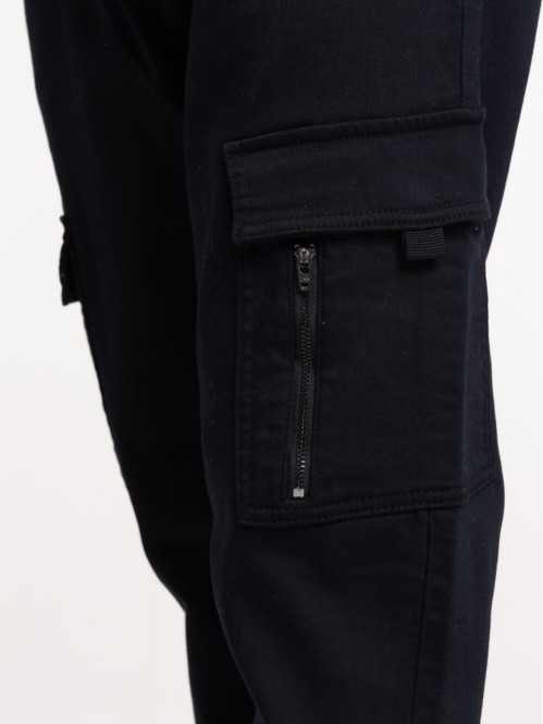 Pantalon cargo coloris noir...