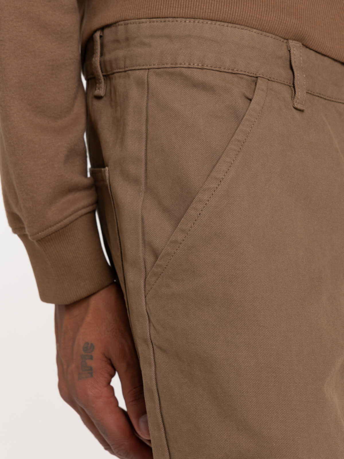 Pantalon coloris peanut homme Pantalon coloris peanut homme