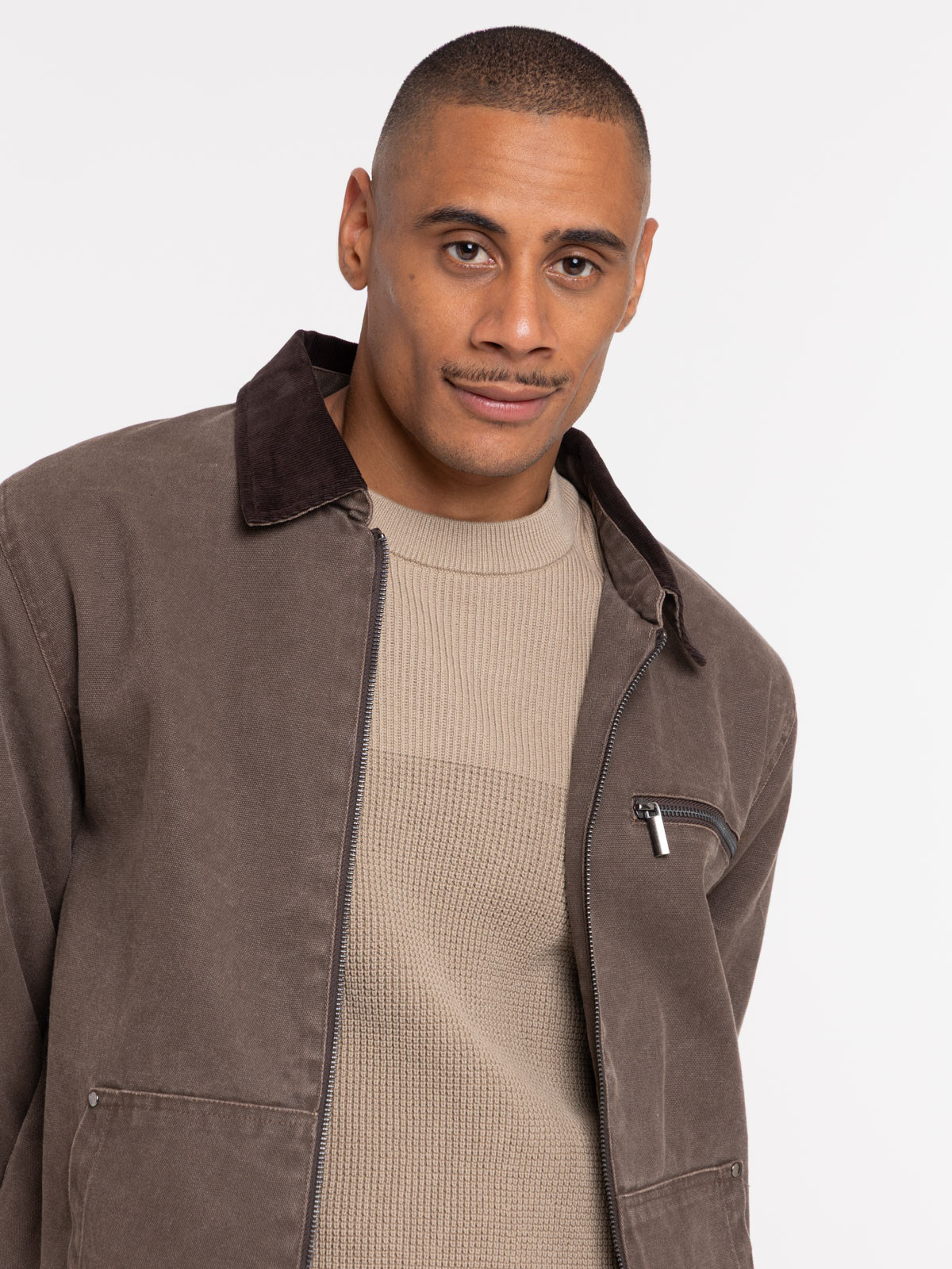Veste col velours homme Veste col velours homme
