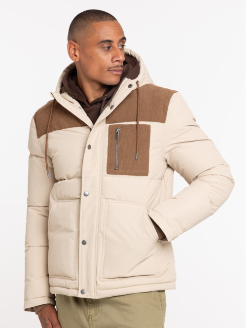 Blouson capuche coloris...