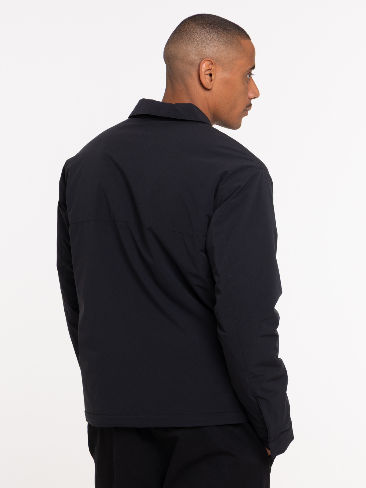 Blouson coloris noir homme