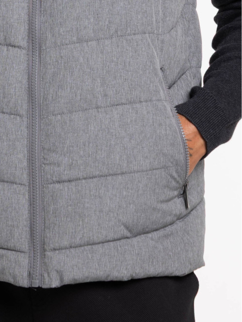 Veste zippée sans manches...