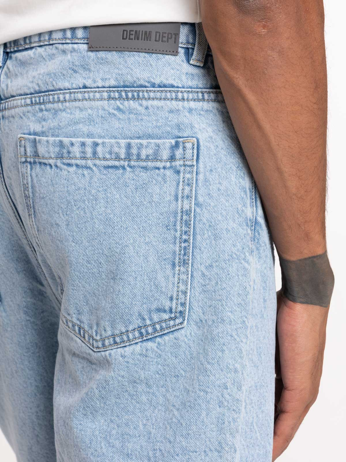 Jean regular double stone homme