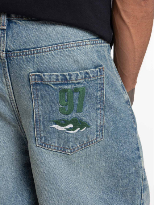 Jean regular denim stone homme