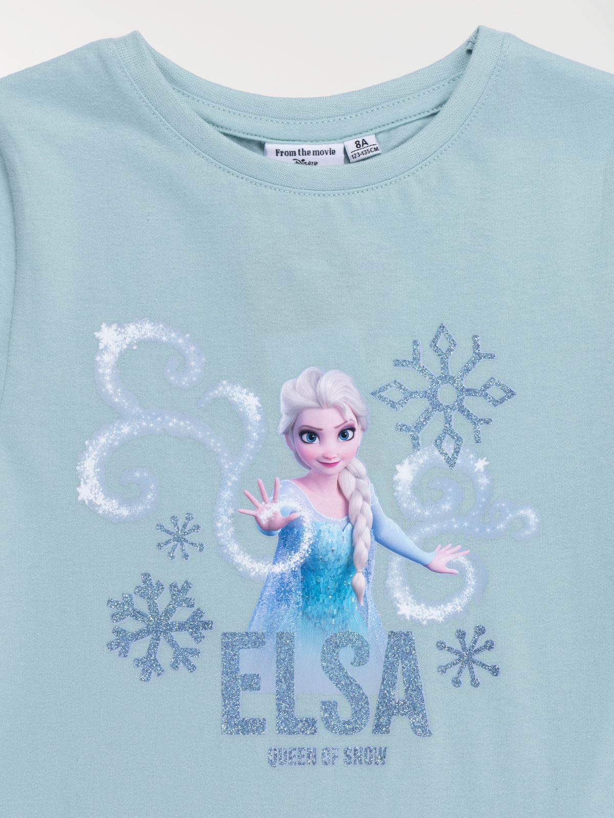 Tee-shirt Reine des Neiges fille (3-8A)
