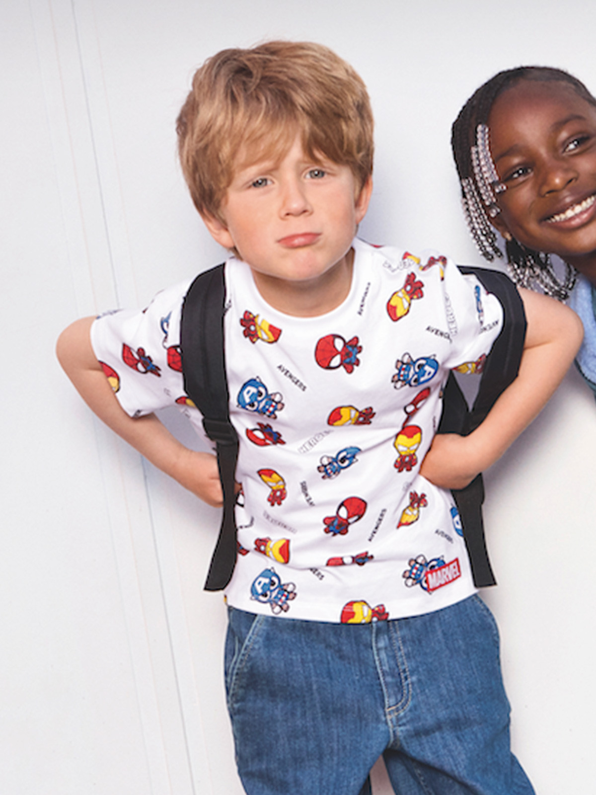T-shirt Héros Avengers garçon (3-12A)