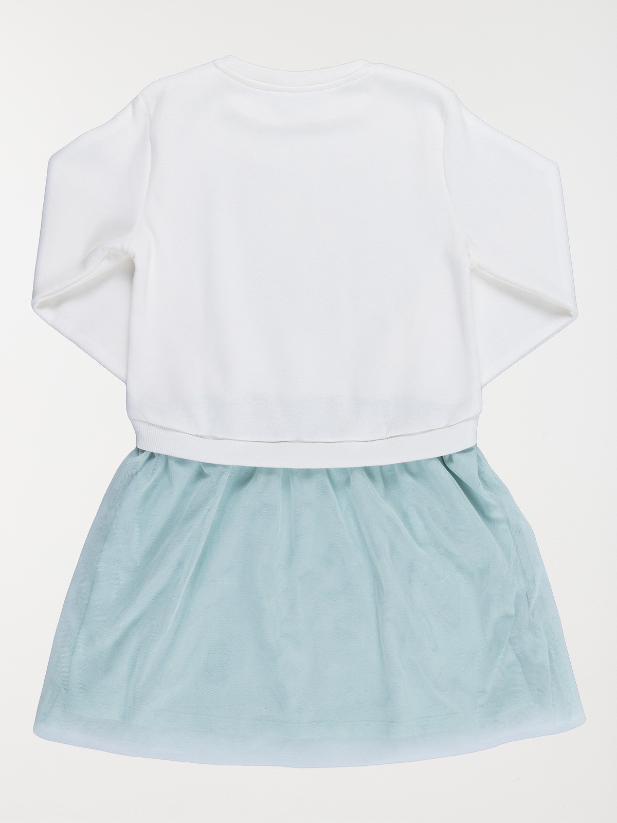 Robe bimatière Elsa & Anna fille (3-8A)