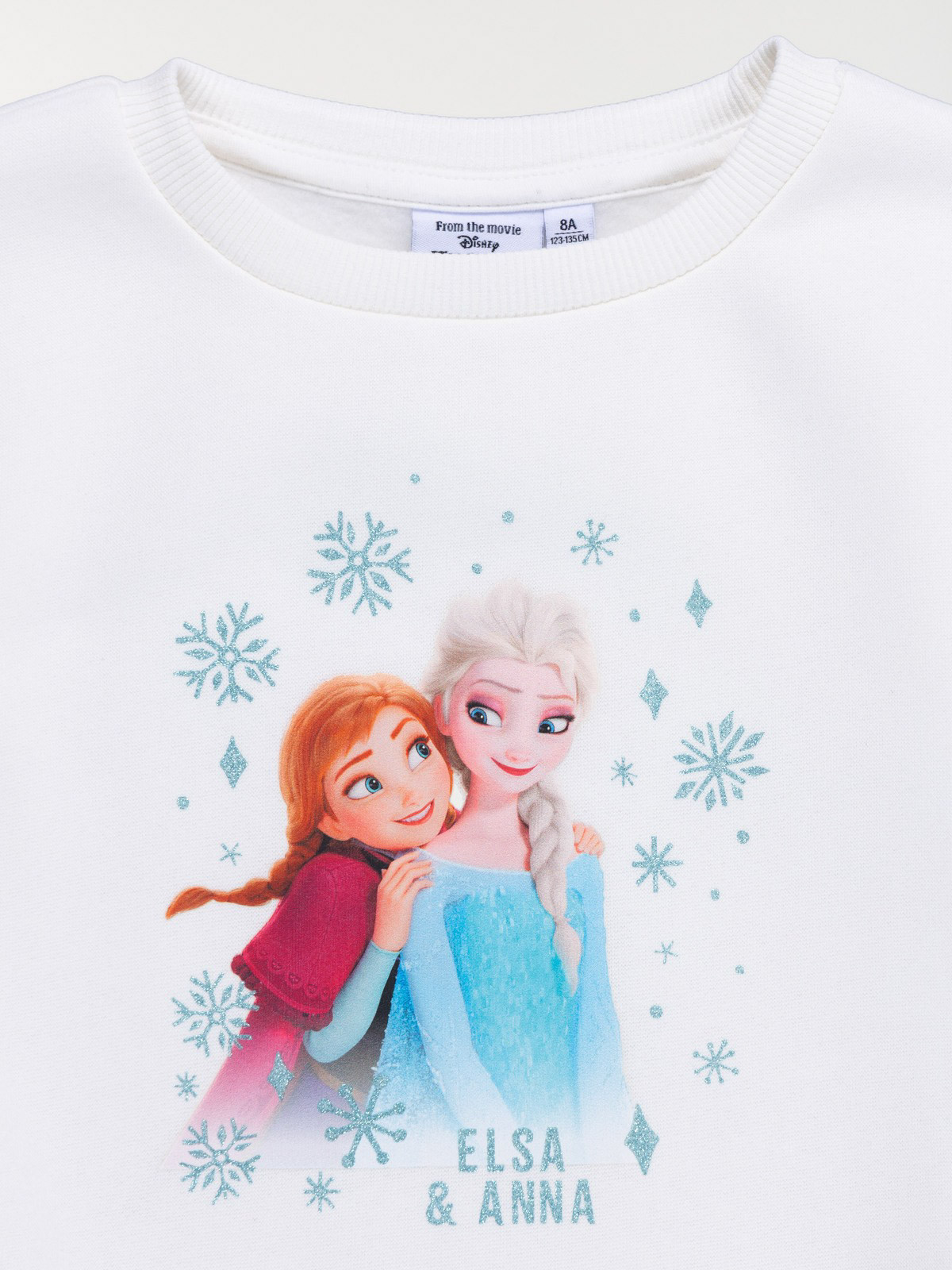 Robe bimatière Elsa & Anna fille (3-8A)