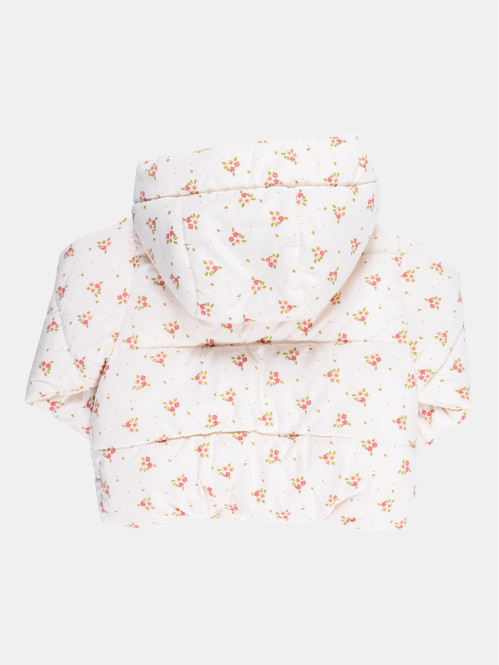 Doudoune fleurie fille (6-36M)