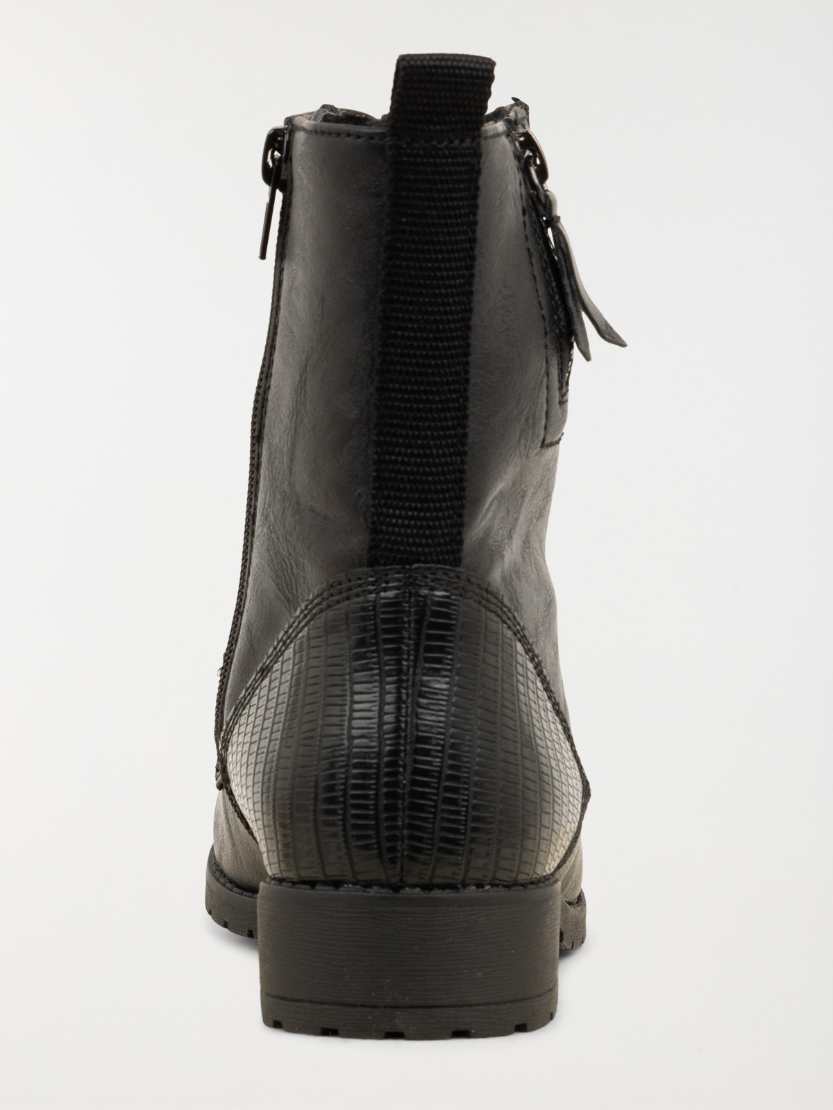 Bottines lacets noires femme (36-41) Bottines lacets noires femme (36-41)