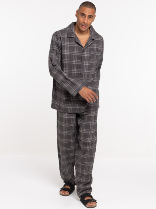 Pyjama 2 pièces à carreaux...