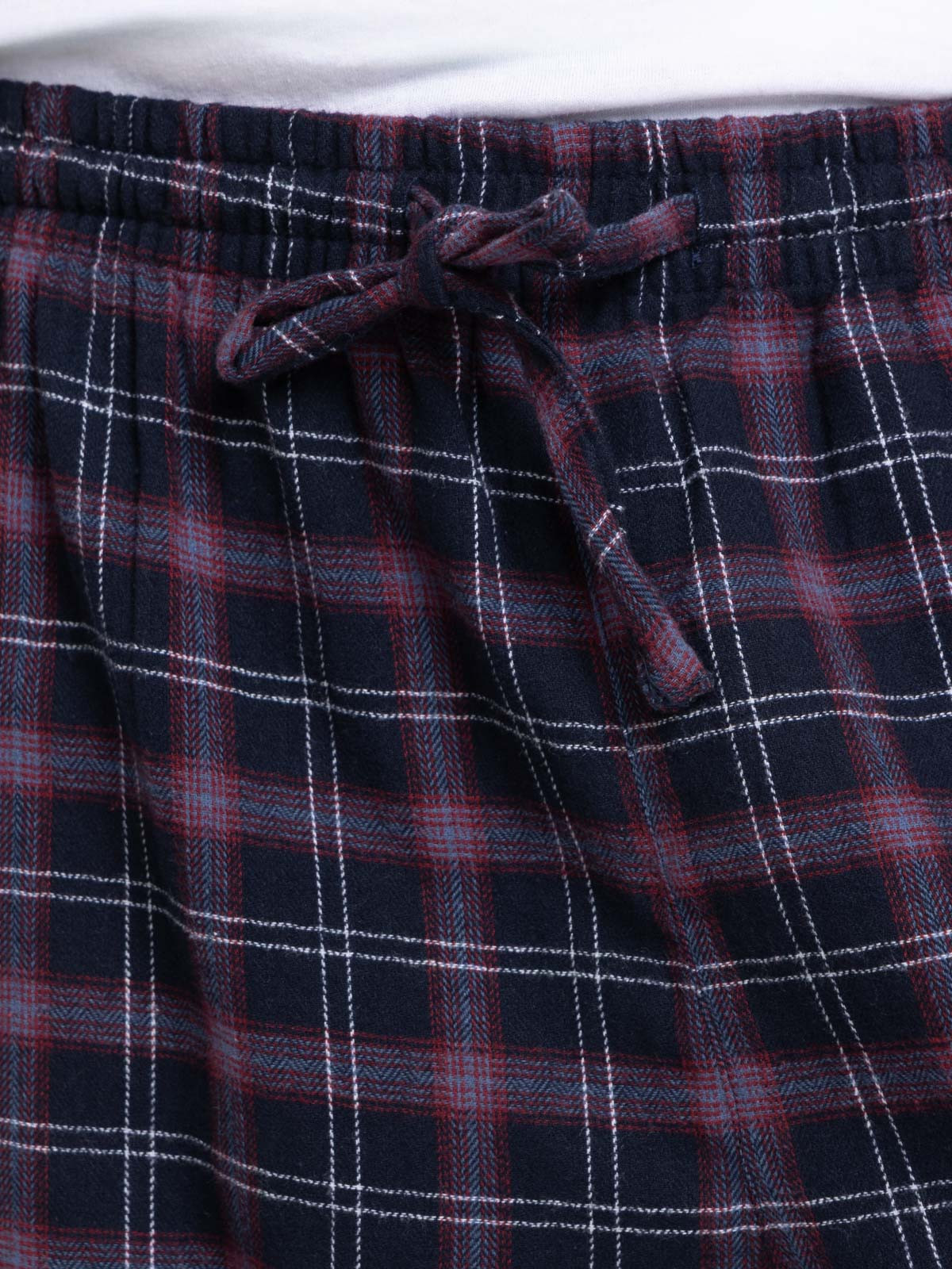 Bas de pyjama homme carreaux marine navy