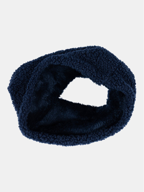 Snood sherpa marine navy bébé