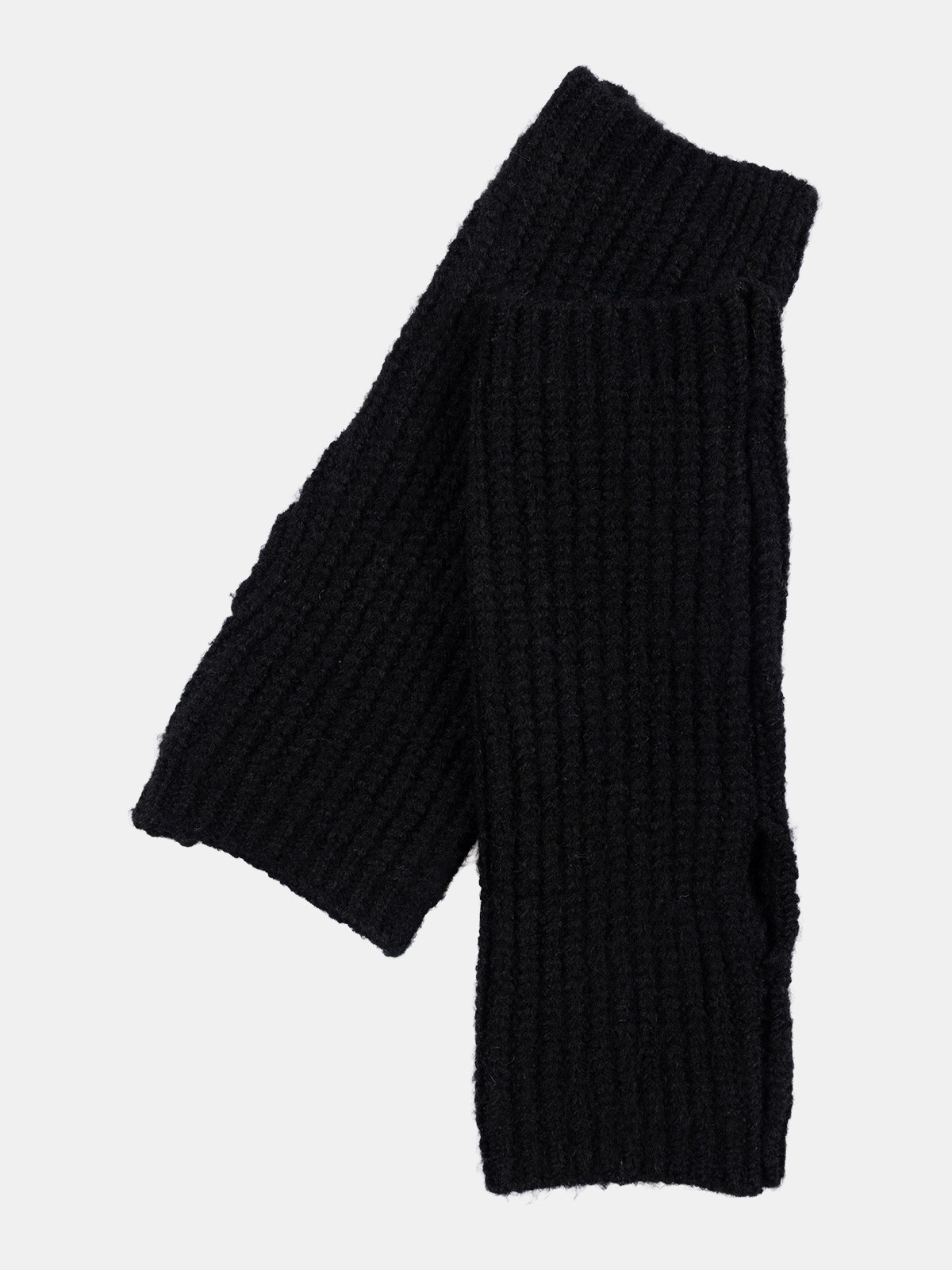 Gants forme mitaine noir femme Gants forme mitaine noir femme