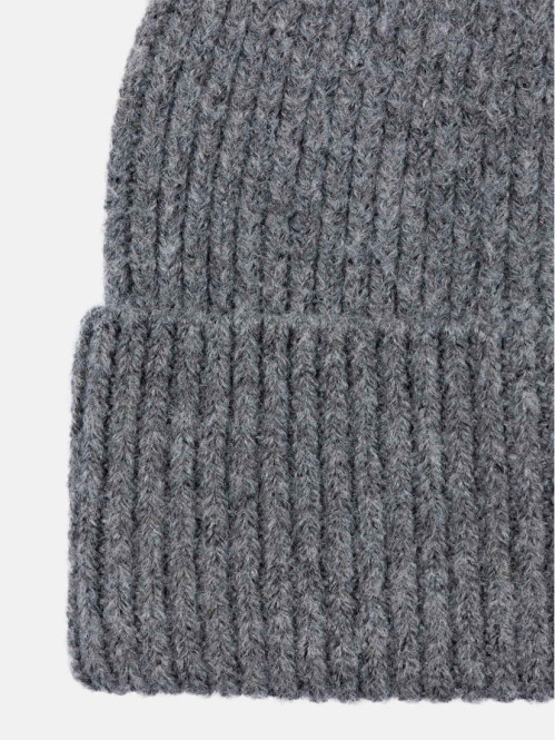 Bonnet basique gris moyen...
