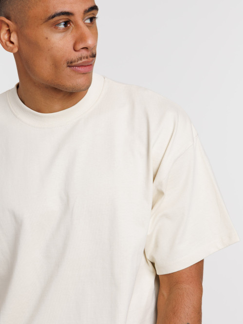 Tee-shirt uni coloris royal...
